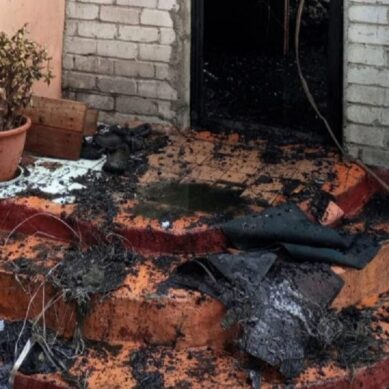 В частном доме в поселке Залесье Полесского округа потушили пожар