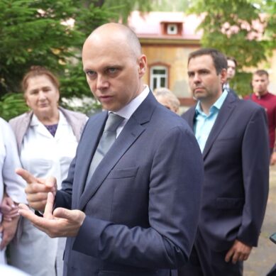 Врио губернатора Алексей Беспрозванных побывал с рабочим визитом в Черняховском муниципальном округе