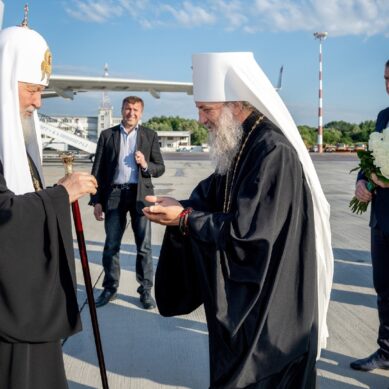 Святейший Патриарх Московский и всея Руси Кирилл прибыл в Калининград