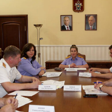 Заместитель Председателя СК России Е.Е. Леоненко провела совещание с руководителями следственных управлений Северо-Западного федерального округа
