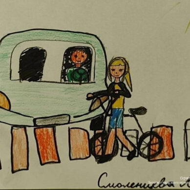 Юные инспектора дорожного движения из Зеленоградской школы создали плакаты о правилах перемещения детей на велосипедах и самокатах