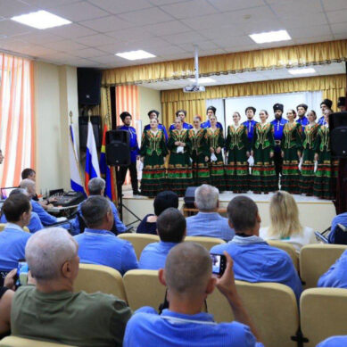 В честь Дня города в военном госпитале для раненых на СВО бойцов организовали концерт