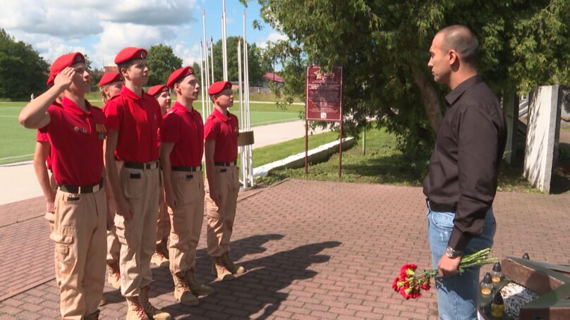 Командир легендарного танка «Алёша» побывал в Багратионовске