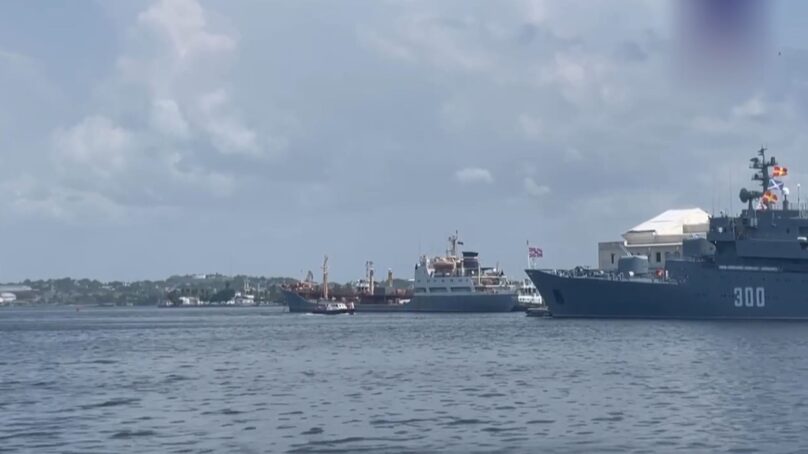 Отряд кораблей Балтийского флота завершил неофициальный визит на Кубу