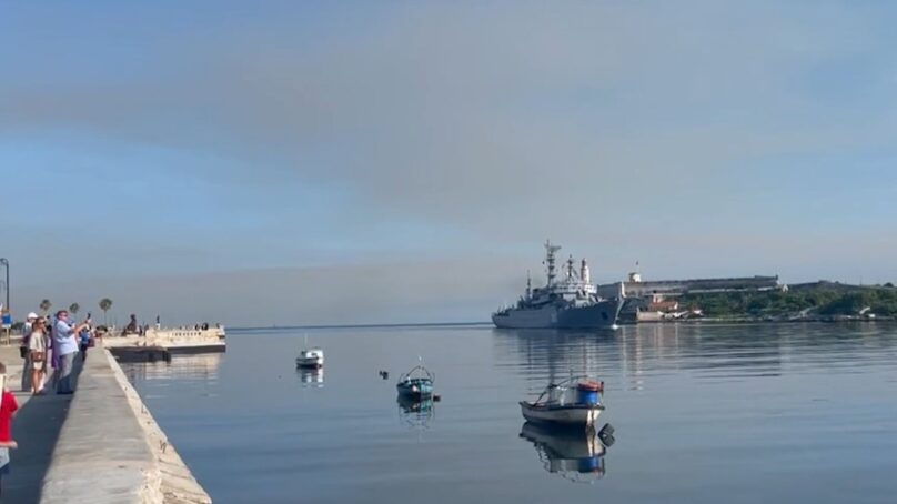 Экипажи кораблей Балтийского флота, которые дислоцируются в самом западном городе страны, сейчас на Кубе