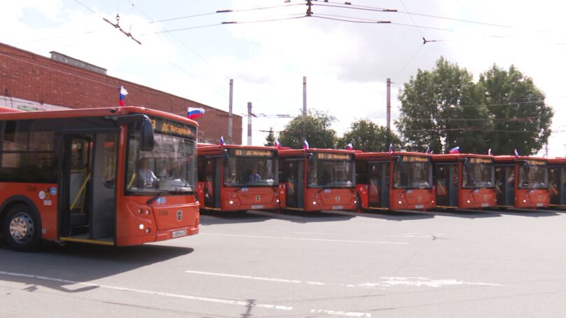 Калининградский автопарк пополнился 11-ю новенькими автобусами ЛиАЗ