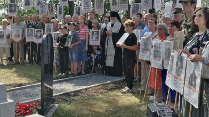 В Гусевском городском округе состоялась Акция «Бессмертный полк Российской императорской армии»