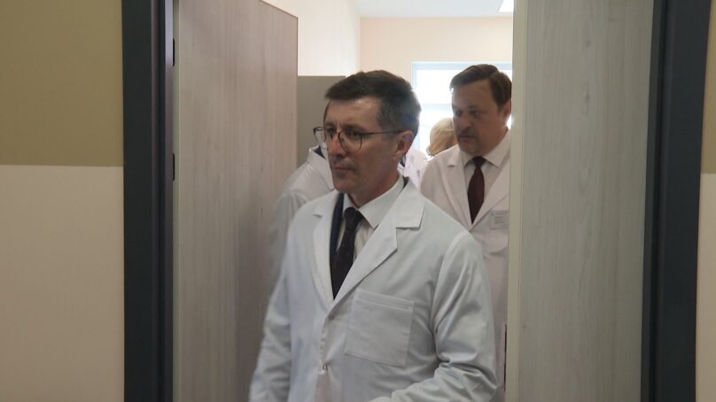 Медучреждения области сегодня посетил новый глава регионального министерства здравоохранения Сергей Дмитриев