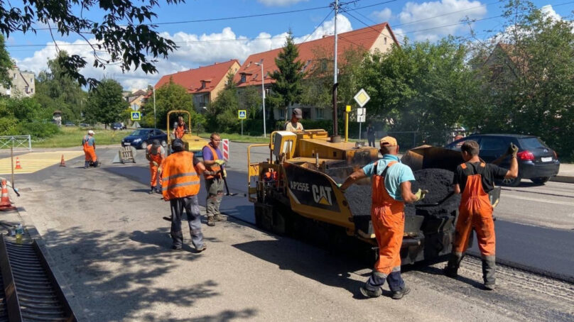 В Калининграде стартовал ремонт дорог на шести улицах