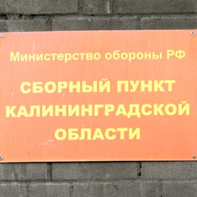 В Калининградской области началась осенняя призывная кампания