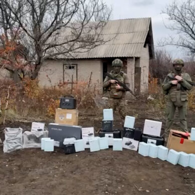 Бойцы мотострелкового батальона Балтфлота записали видео, в котором поблагодарили за переданную из Калининградской области технику