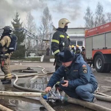 В Калининграде произошли сразу два серьезных возгорания
