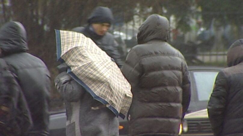 В первую ночь в этом году калининградцы, помимо салютов, слышали и завывания ветра