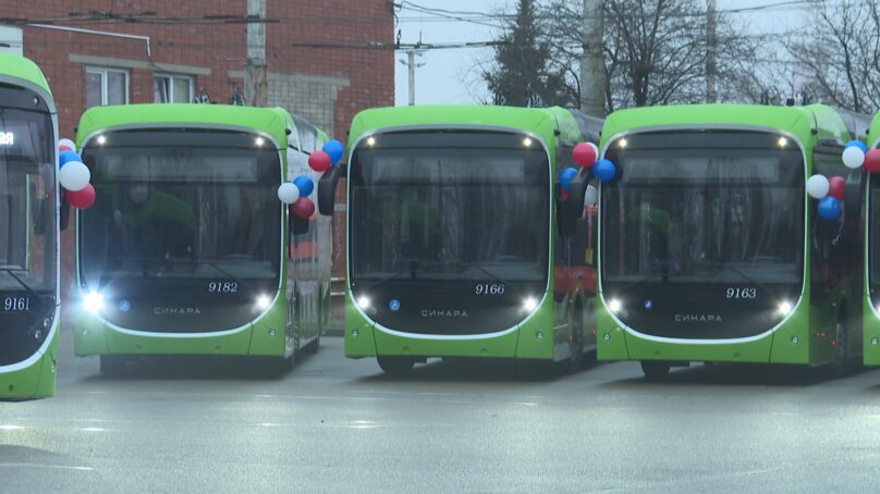 В Калининграде на маршрут вышли новые троллейбусы «Синара»