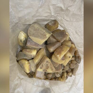 Краснознаменский районный суд вынес приговор двум мужчинам, которые собирались отправить более 250 кг янтаря в Литву через реку Неман