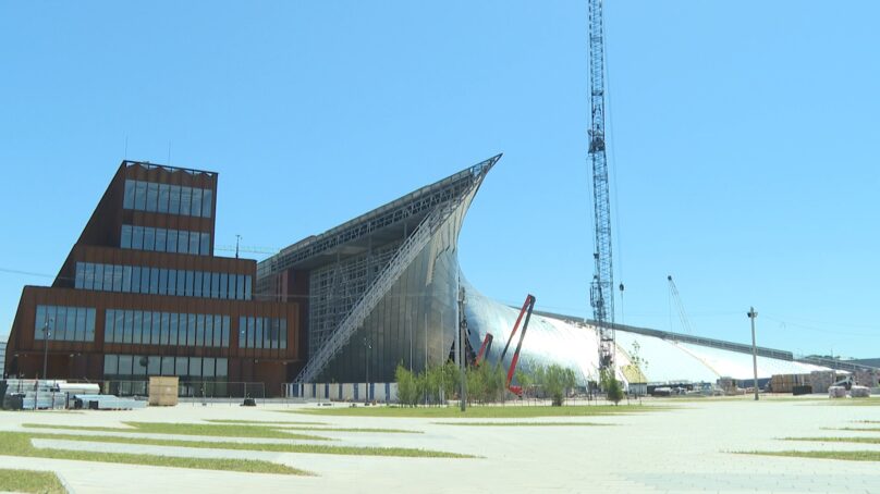 Здание Калининградского филиала Большого театра готово почти на 60%