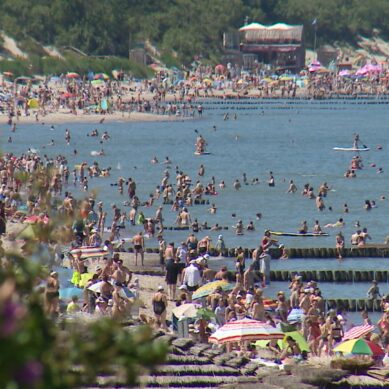 В регионе выдался жаркий денёк. Столбик термометра поднялся до отметки в 30 градусов