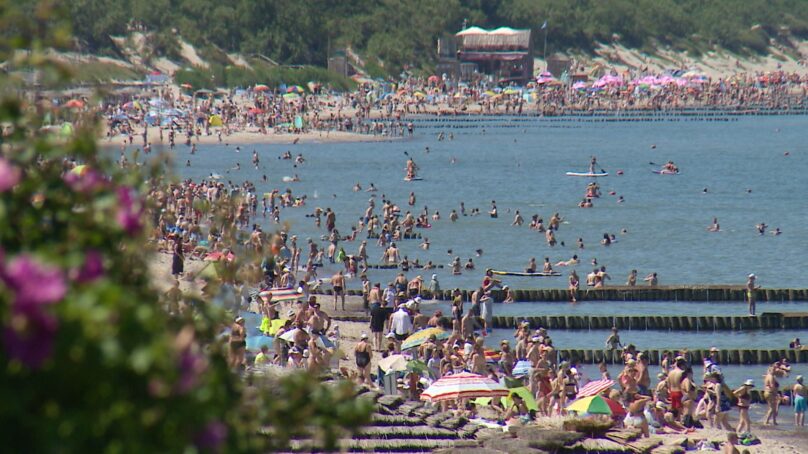 В регионе выдался жаркий денёк. Столбик термометра поднялся до отметки в 30 градусов
