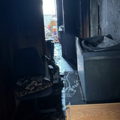 В Калининграде при пожаре погибла женщина
