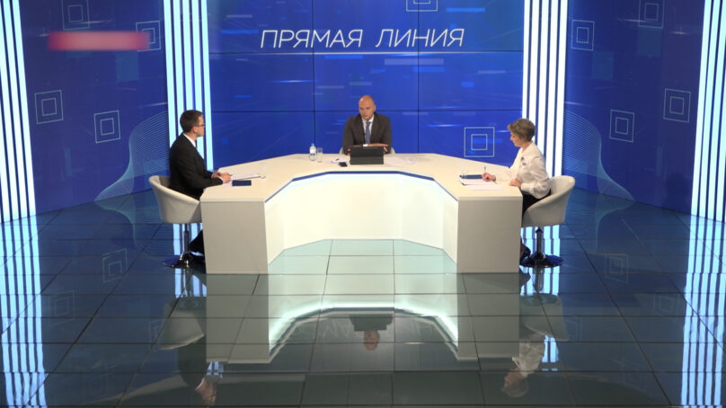 Сегодня жители региона могли задать вопрос напрямую губернатору и получить ответ в прямом эфире