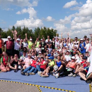 VI открытый чемпионат по триатлону на Кубок GS GROUP в Гусеве собрал рекордное количество участников