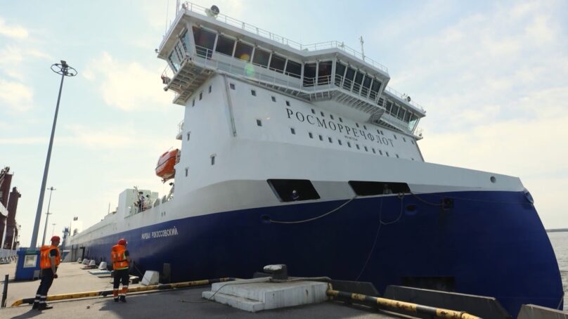 Паром «Маршал Рокоссовский» сегодня по плану должен завершить свой первый рейс после ремонта