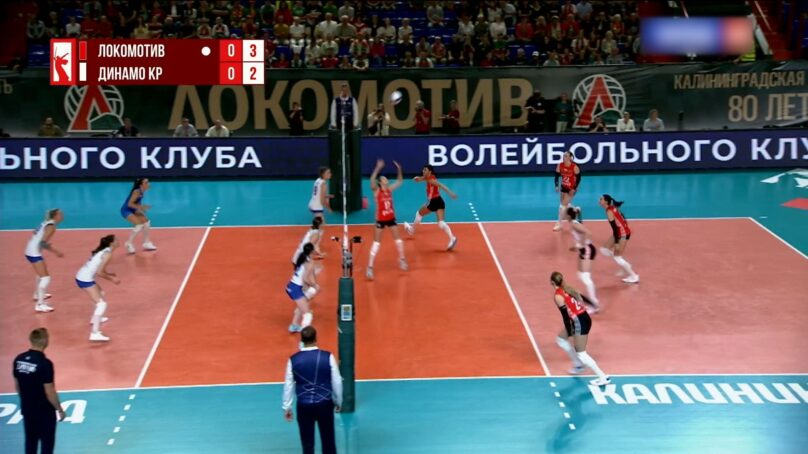 Во Дворце спорта «Янтарный» продолжается матч Кубка губернатора Калининградской области по волейболу