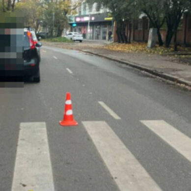 В Калининграде водитель автомобиля сбил 8-ми летнего ребёнка