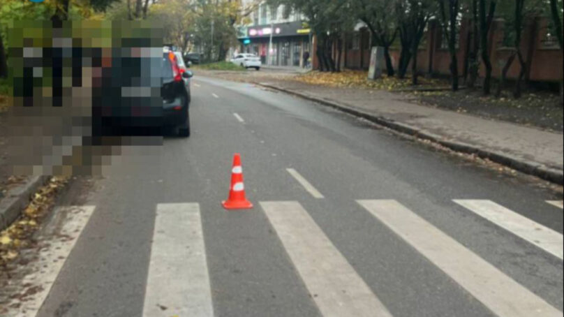 В Калининграде водитель автомобиля сбил 8-ми летнего ребёнка