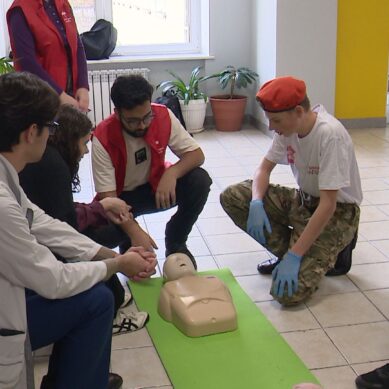 В 23 лицее Калининграда прошел Региональный чемпионат по оказанию первой помощи