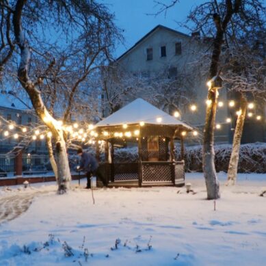 Зима как на открытке. На востоке Янтарного края любуются видами заснеженных улиц