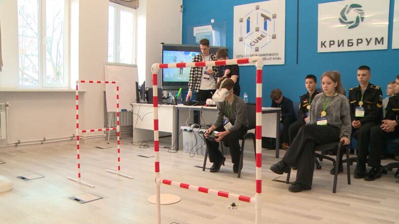 В центре цифрового образования детей «IT-куб» прошли региональные соревнования «Кибердром. Старт»
