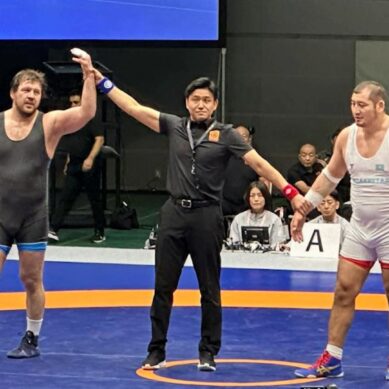 Калининградский богатырь Алексей Шемаров стал триумфатором в финале по греко-римской борьбе в супертяжёлой весовой категории до 130 кг