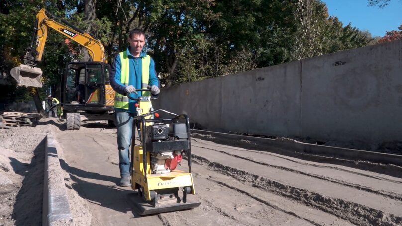 Программа ремонта тротуаров в Калининграде с финансовой поддержкой из областного бюджета продолжится и в следующем году