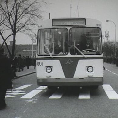 С момента запуска первого рейса калининградского троллейбуса прошло полвека
