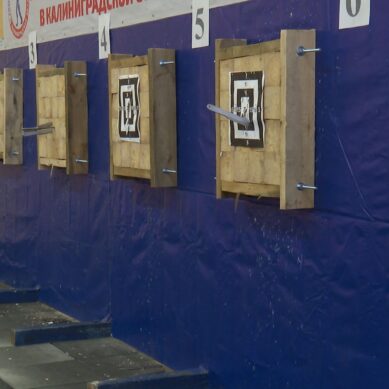 В Калининграде прошёл чемпионат области по метанию ножей