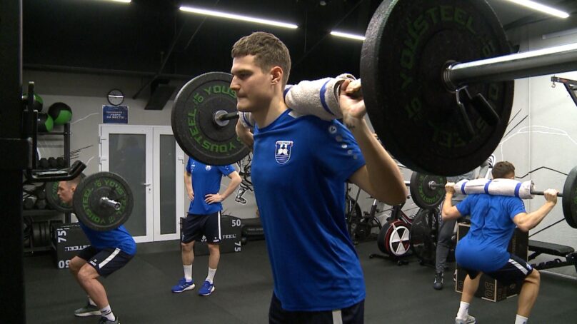 Игроки «Балтики» провели последнюю тренировку и отправились в отпуск