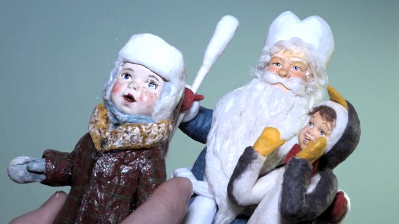 Как украсить елку? Знакомство с калининградским мастером, которая создает новогодние украшения из ваты