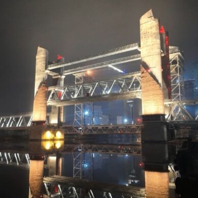 В Калининграде сегодня передали новый железнодорожный путь через Преголю в пользование калининградской железной дороги