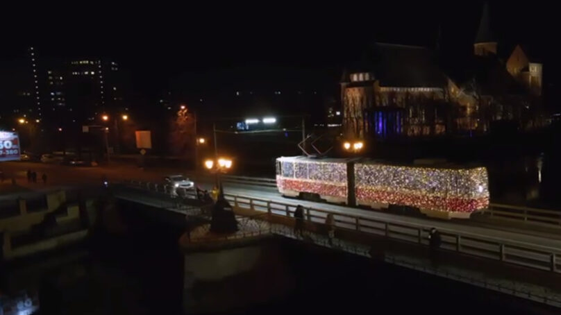 Администрация Калининграда информирует о работе городского транспорта в новогодние дни