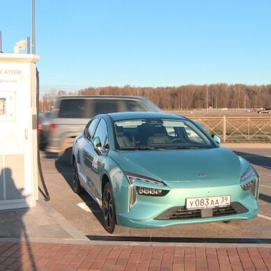 Сегодня в Черняховске откроют новую зарядную станцию для электротранспорта