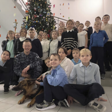 В Калининградскую область прибыл Дед Мороз специального назначения