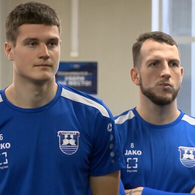 Зимние каникулы у футболистов «Балтики» начались с последней в этом сезоне тренировки