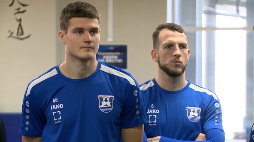 Зимние каникулы у футболистов «Балтики» начались с последней в этом сезоне тренировки