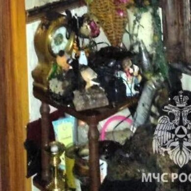 В Калининграде в СНТ «Победы» горел двухэтажный частный дом