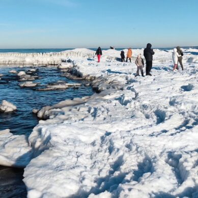 Сибирские морозы в Янтарном крае