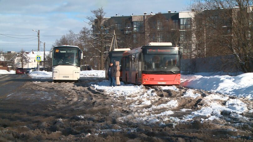 В Калининграде начнут ремонтировать тротуары, как только растает снег и сойдёт вода