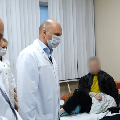 Губернатор навестил участников СВО, которые проходят лечение в калининградской центральной городской клинической больнице