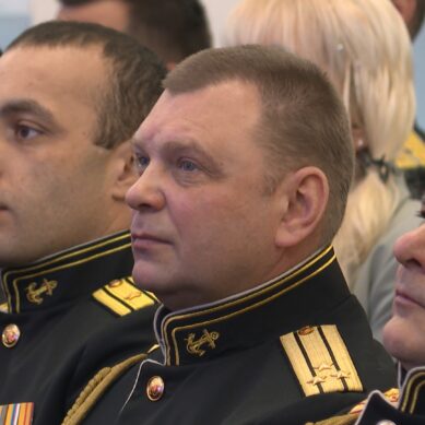 В канун Дня защитника Отечества в доме офицеров Балтийского флота прошло торжественное собрание