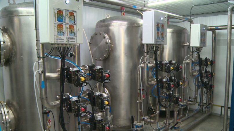 В посёлке Высокое Гурьевского района введена в эксплуатацию новая модульная станция водоподготовки